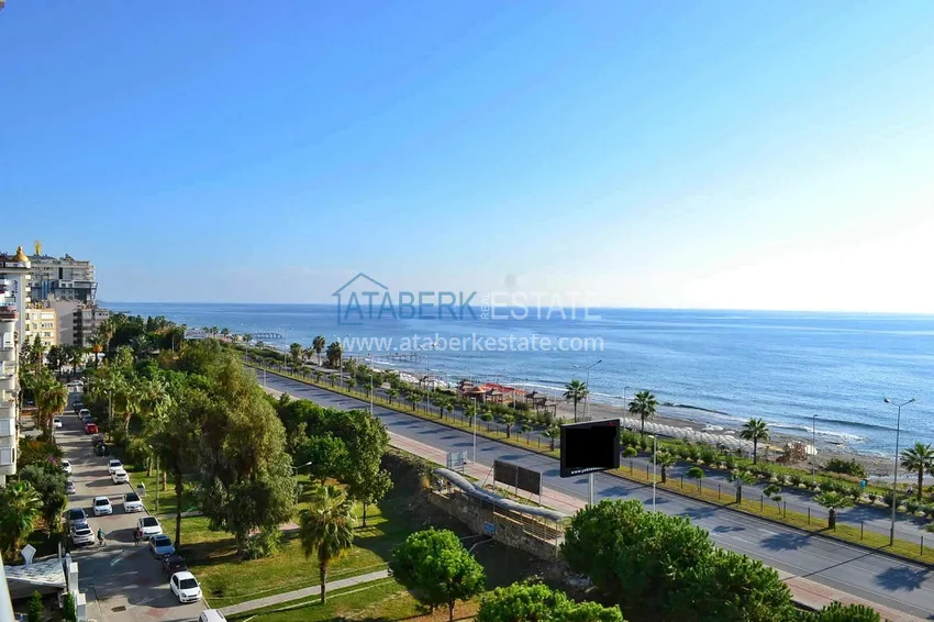 Квартира в Махмутларе с мебелью и отдельной кухней в комплексе на первой береговой 12 