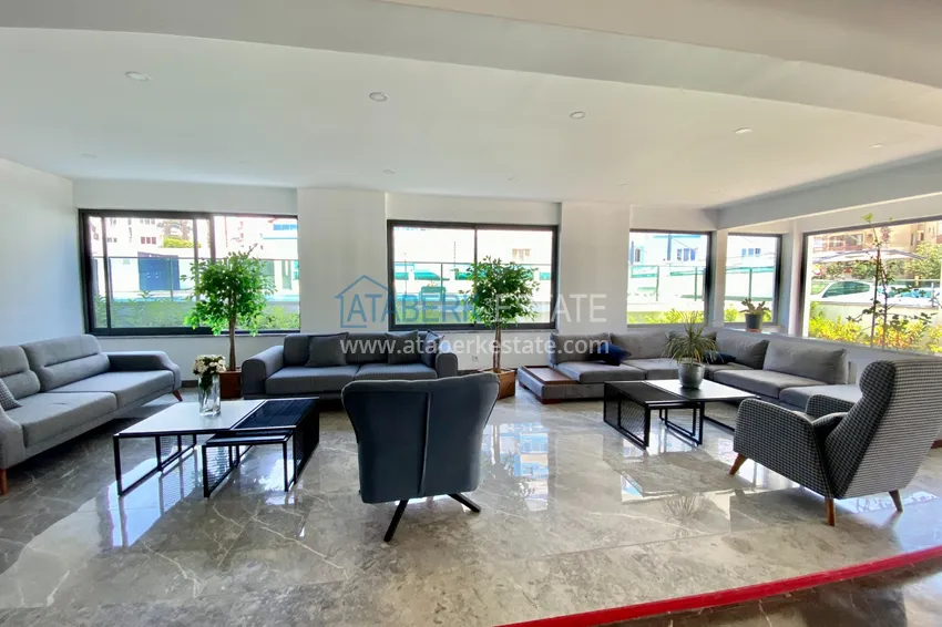 Квартира в Махмутларе, с видом на море и горы 11 