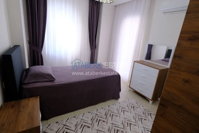 Приобрести Пентхаус-дуплекс в Махмутларе с мебелью и видом на море и горы 11 