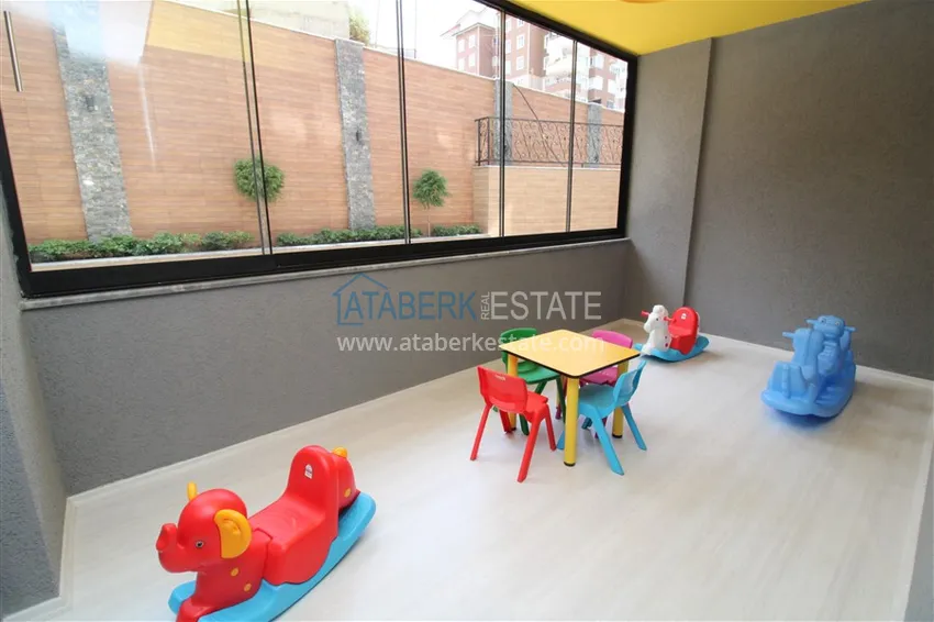 Квартира в Махмутларе с чистовой отделкой, в молодом элитном комплексе 11 