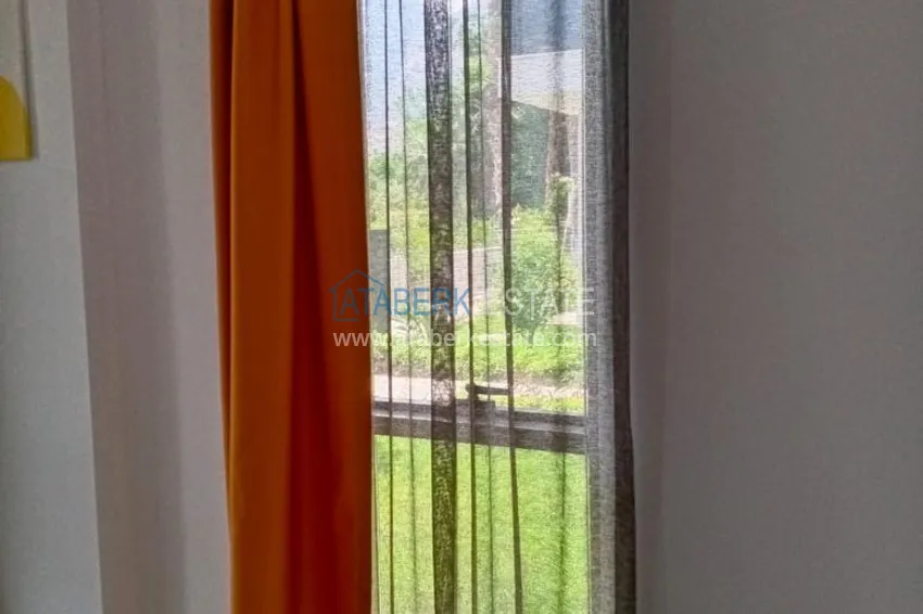 Приобрести Квартира с выходом в сад в Анталии - район Хурма, меблированная с видом на горы 14 