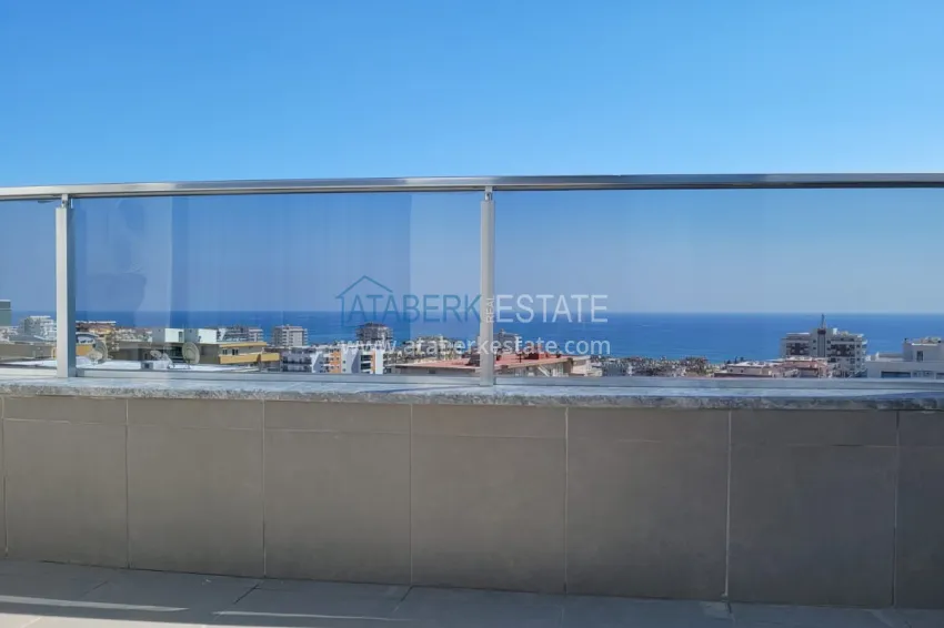 Приобрести Пентхаус-дуплекс в Махмутларе меблированный с видом на море 11 