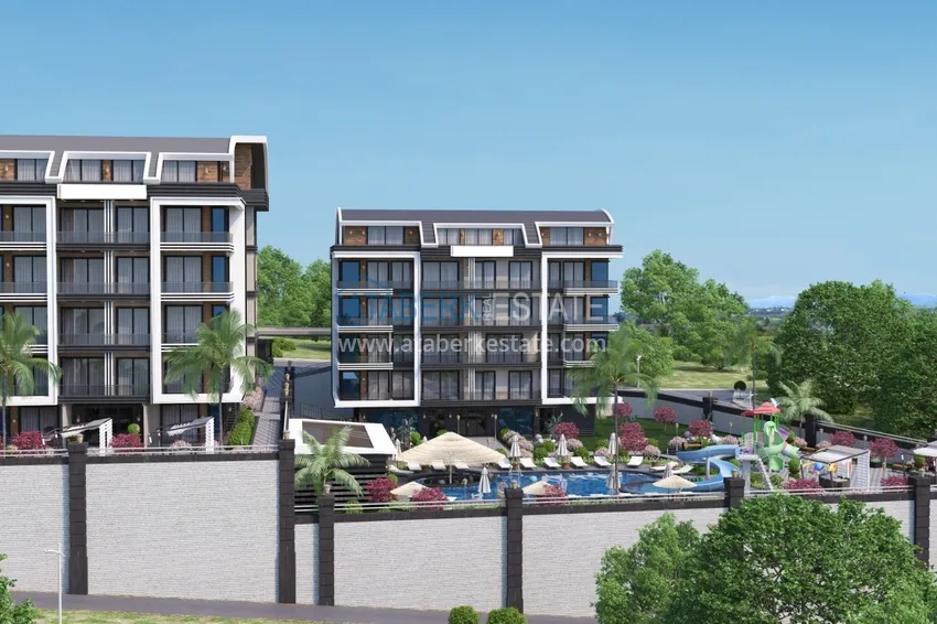 Новый проект жилого комплекса в Алании - район Каргыджак 12 