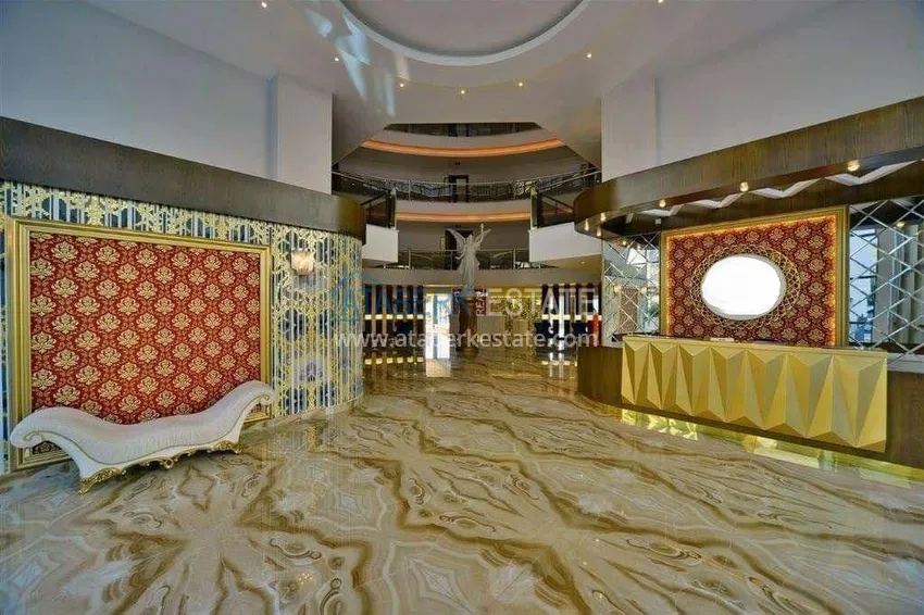 Квартира в Махмутларе с мебелью в комплексе премиум класса, на первой линии 14