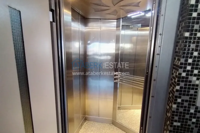 Квартира с мебелью и частичным видом на море в Махмутларе 16 