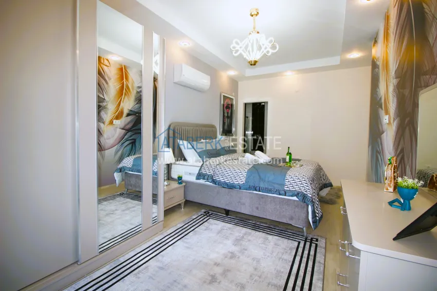 Приобрести Квартира в Махмутларе меблированная с видом на море с наилучшим месторасположением 13 