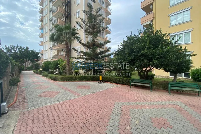 Квартира в центре Алании меблированная, с видом на горы 12 