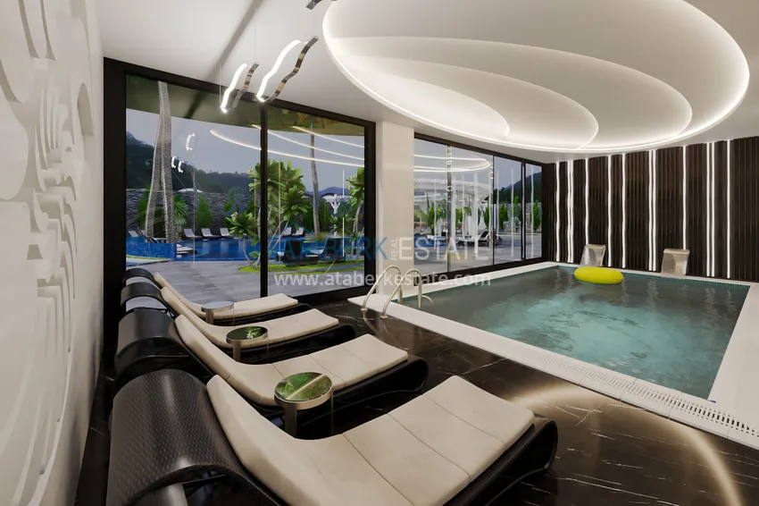 Квартиры и пентхаус от инвестора в районе Демирташ в комплексе на стадии строительства 33 