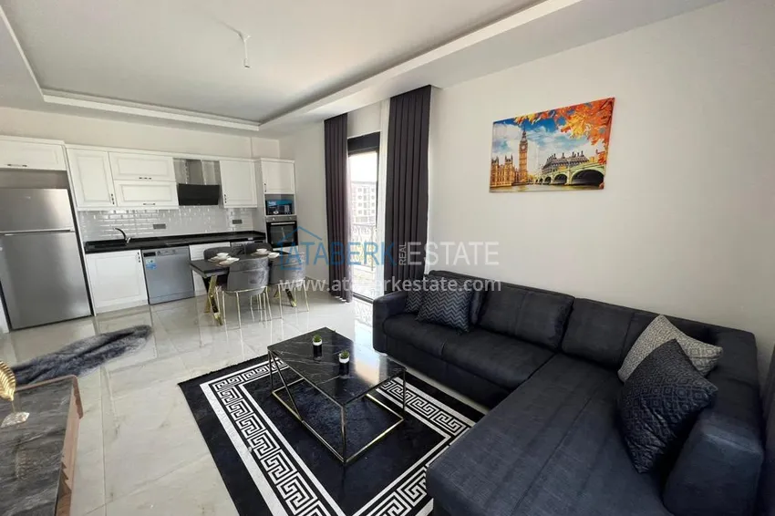 Приобрести Квартиры в Махмутларе двухкомнатные с видом на море и горы 5 