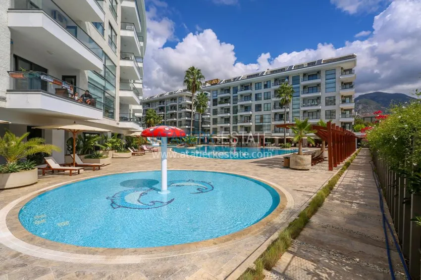 Дуплекс в Кестеле меблированный в элитном комплексе 9