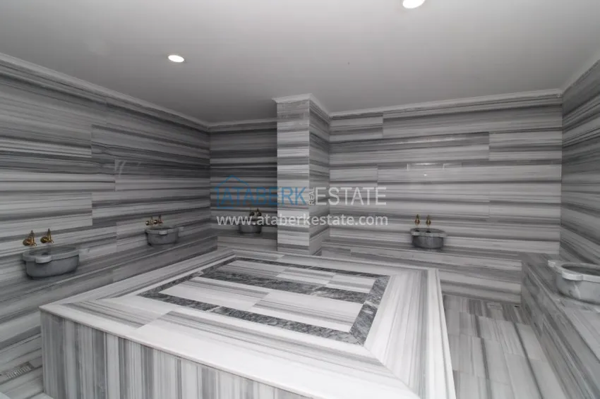 Квартира в Алании, Махмутларе с видом на море и мебелью 16 