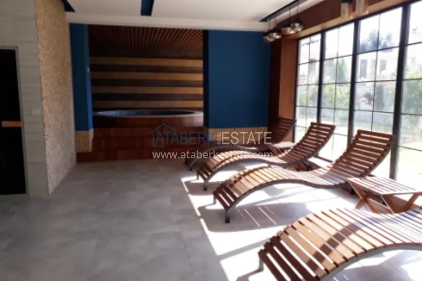 Квартира меблированная с видом на море в Махмутларе 15 