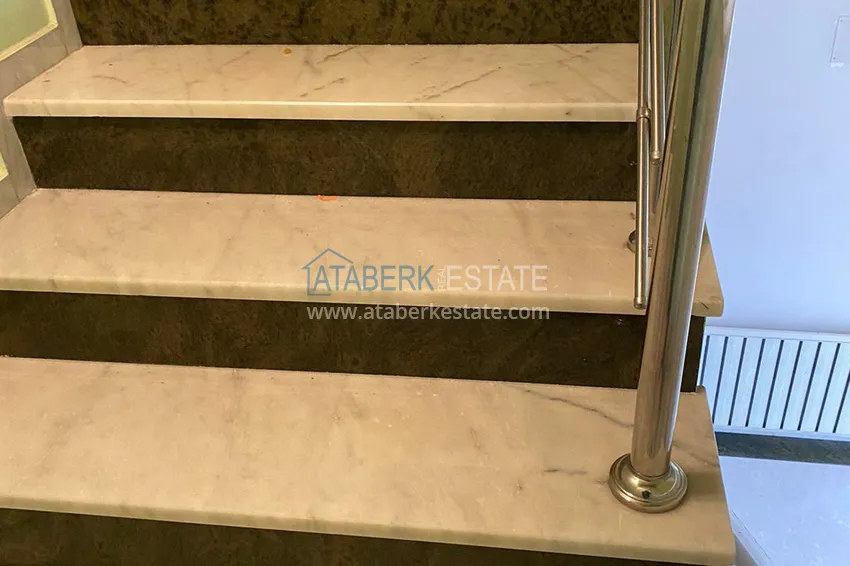 Приобрести Дуплекс в центре Алании с отдельной кухней, видом на море и историческую крепость 11 