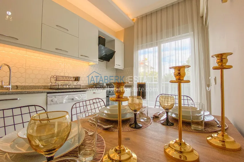 Приобрести Квартира в районе Демирташ со стильным интерьером в новостройке 11 