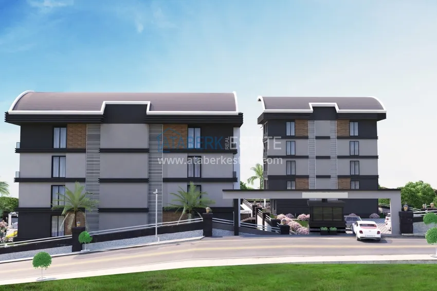 Новый проект жилого комплекса в Алании - район Каргыджак 13 