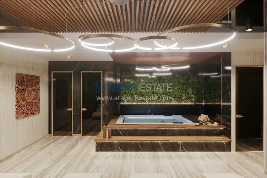 Новый инвестиционный проект жилого комплекса в Алании - район Тосмур 22 