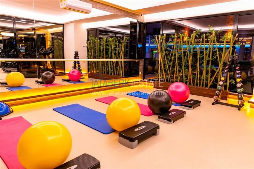 Квартиры в Махмутлар двухкомнатные с мебелью в Luxury комплексе 12 