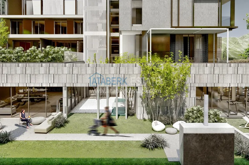 Новый инвестиционный проект жилого комплекса комфорт-люкса в центре Авсаллара 12 
