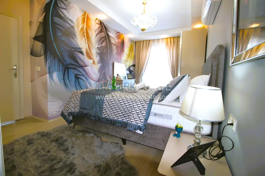 Приобрести Квартира в Махмутларе меблированная с видом на море с наилучшим месторасположением 14 