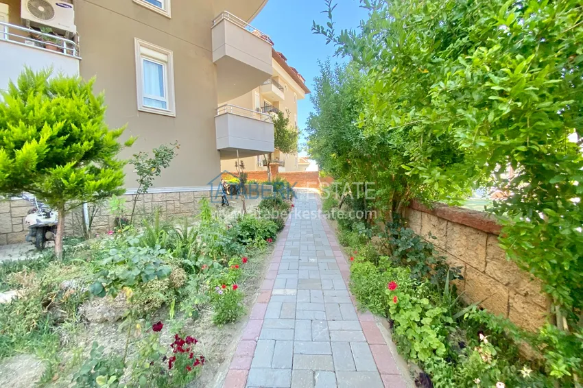 Видовая квартира в Алании район Джикджилли с мебелью в уютном комплексе 14