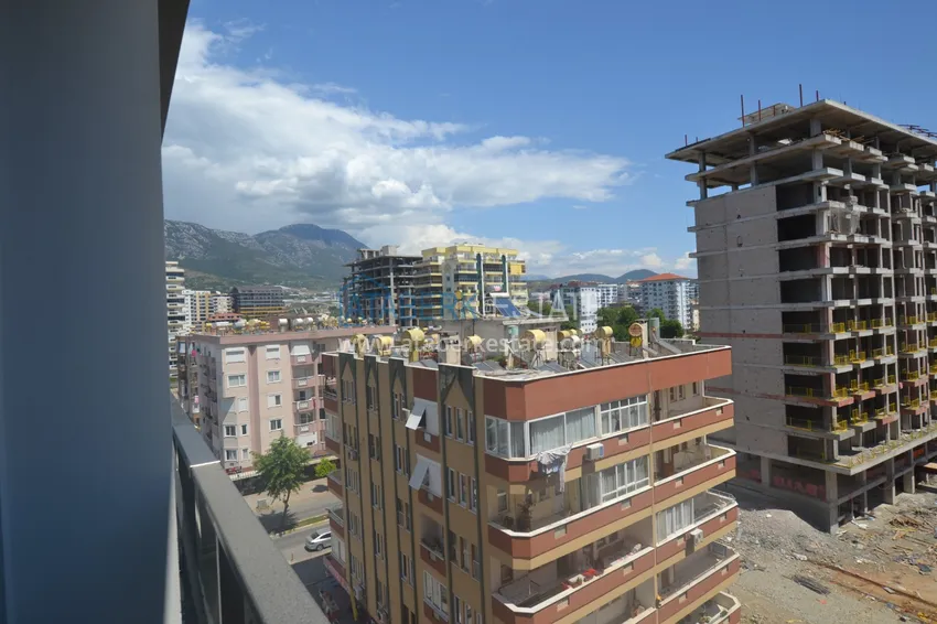 Приобрести Дуплекс с видом на море, в Махмутларе меблированный, первая линия 12