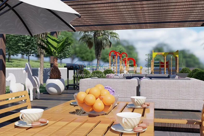 Квартира в Каргыджаке от инвестора в строящемся комплексе  11 