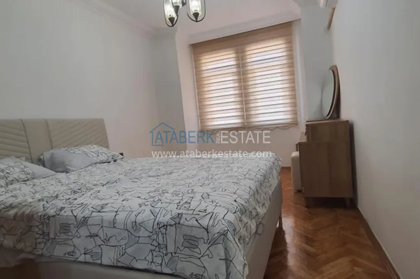 Приобрести Квартира в центре Алании - район пляжа Клеопатра, с современной мебелью и видом на горы  14 