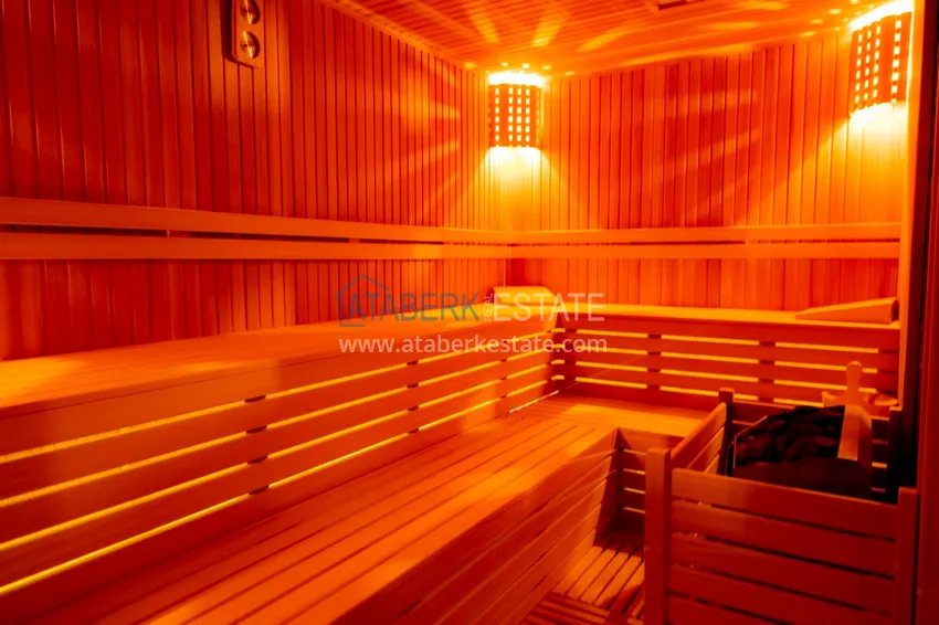 Пентхаус в Махмутларе с мебелью комплексе премиум-класса 14