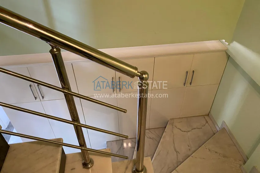 Приобрести Дуплекс в центре Алании с отдельной кухней, видом на море и историческую крепость 12 