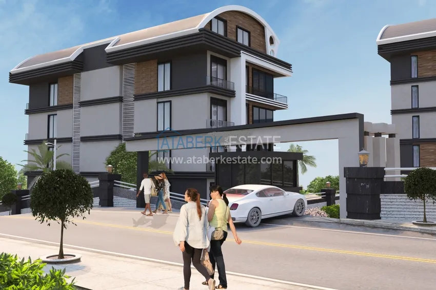 Новый проект жилого комплекса в Алании - район Каргыджак 14 