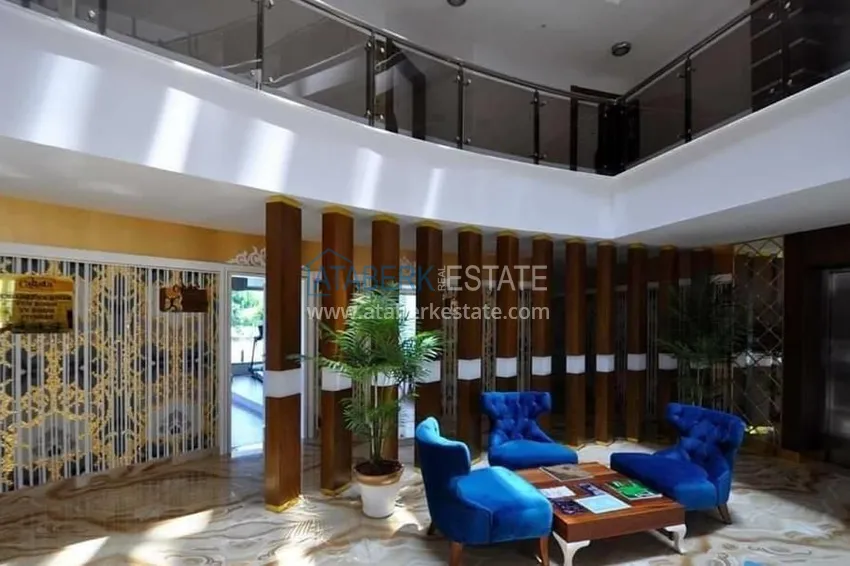 Квартира в Махмутларе с мебелью в комплексе премиум класса, на первой линии 17