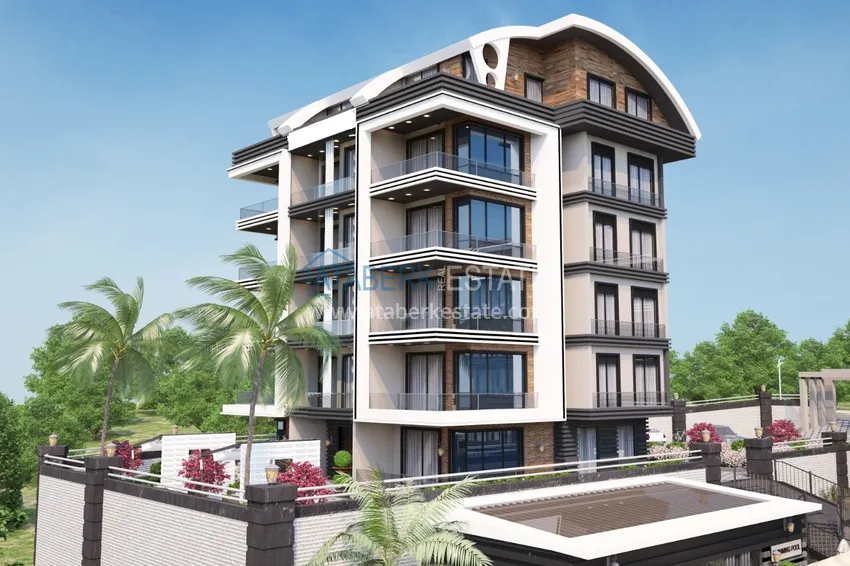 Новый проект жилого комплекса в Алании - район Каргыджак 15 