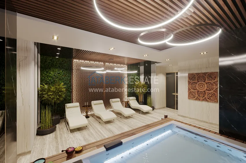 Новый инвестиционный проект жилого комплекса в Алании - район Тосмур 23 