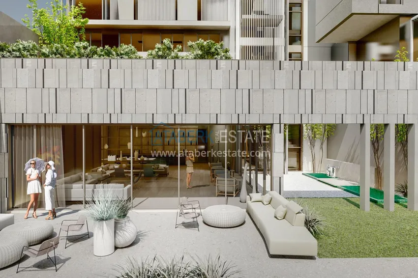 Новый инвестиционный проект жилого комплекса комфорт-люкса в центре Авсаллара 13 