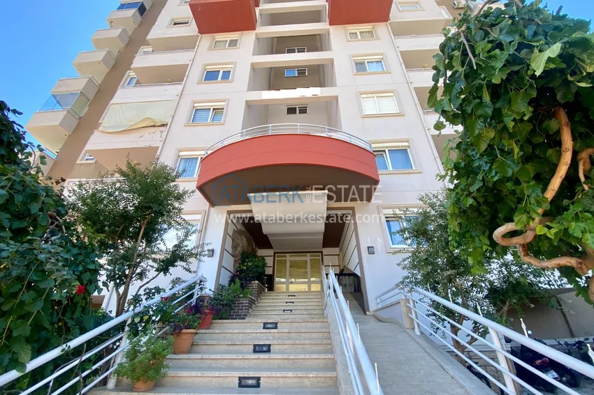 Видовая квартира в Алании район Джикджилли с мебелью в уютном комплексе 15