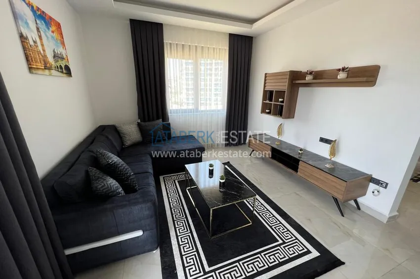 Приобрести Квартиры в Махмутларе двухкомнатные с видом на море и горы 7 