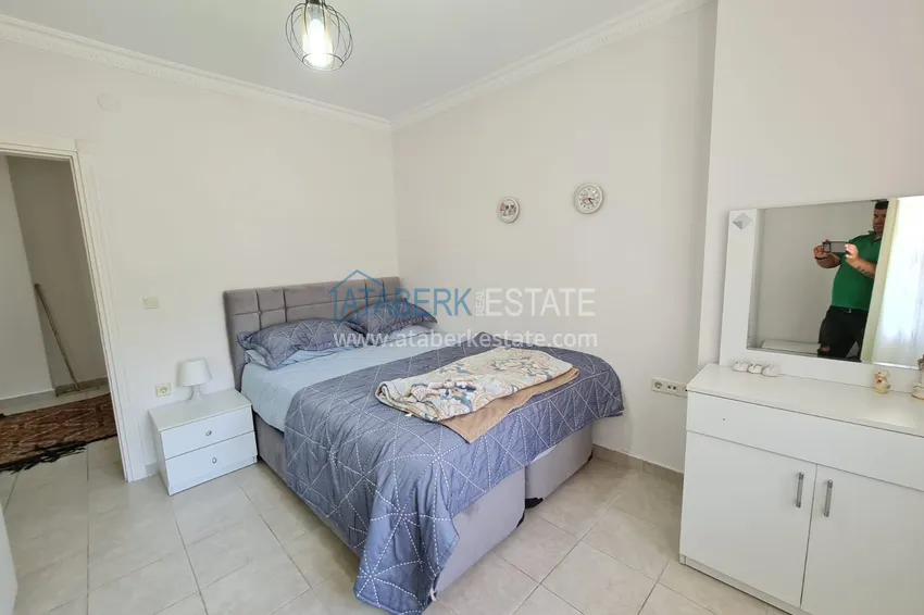 Приобрести Квартира трехкомнатная с мебелью и застекленным балконом в центре Алании 15 