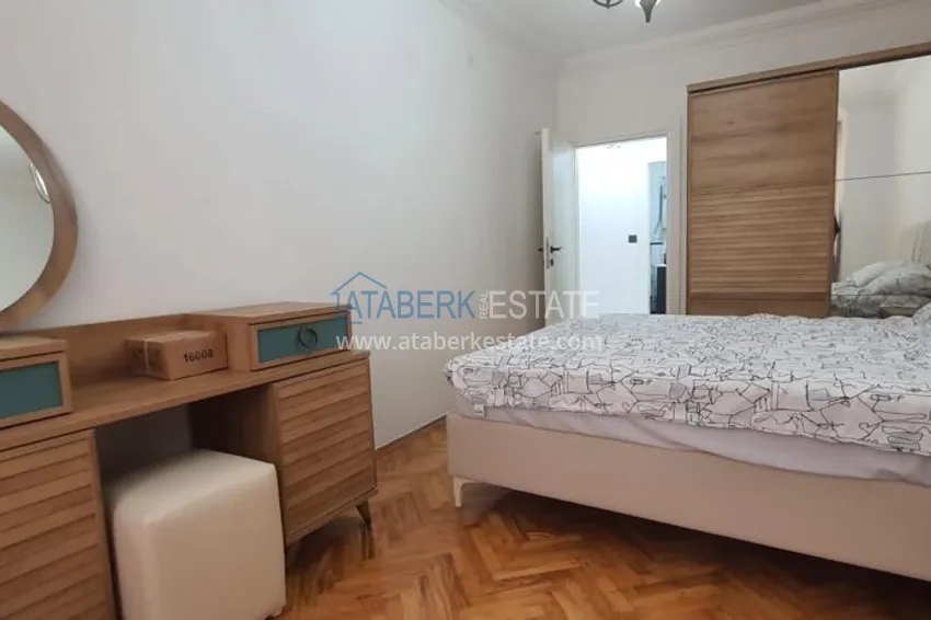 Приобрести Квартира в центре Алании - район пляжа Клеопатра, с современной мебелью и видом на горы  15 