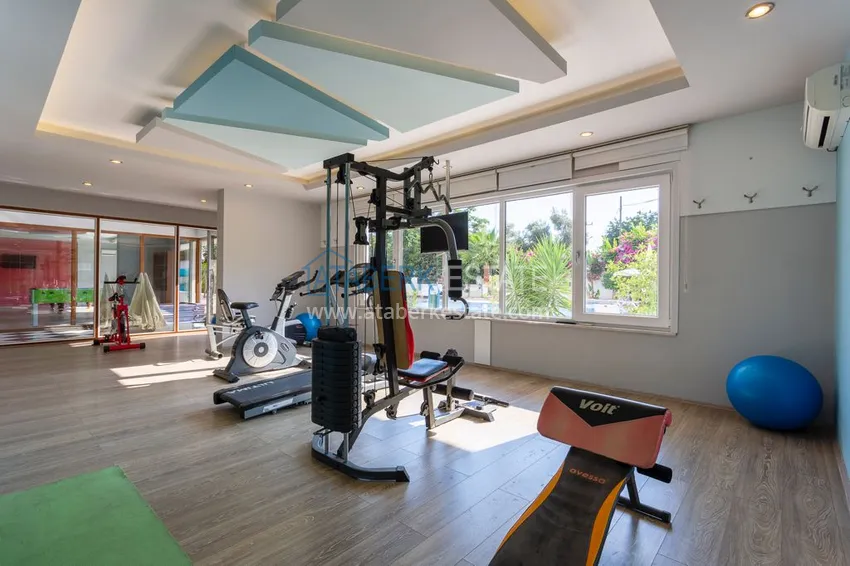 Квартира в Махмутларе в благоустроенном жилом комплексе полностью готовая для проживанияи с мебелью с видом на море и горы 13 