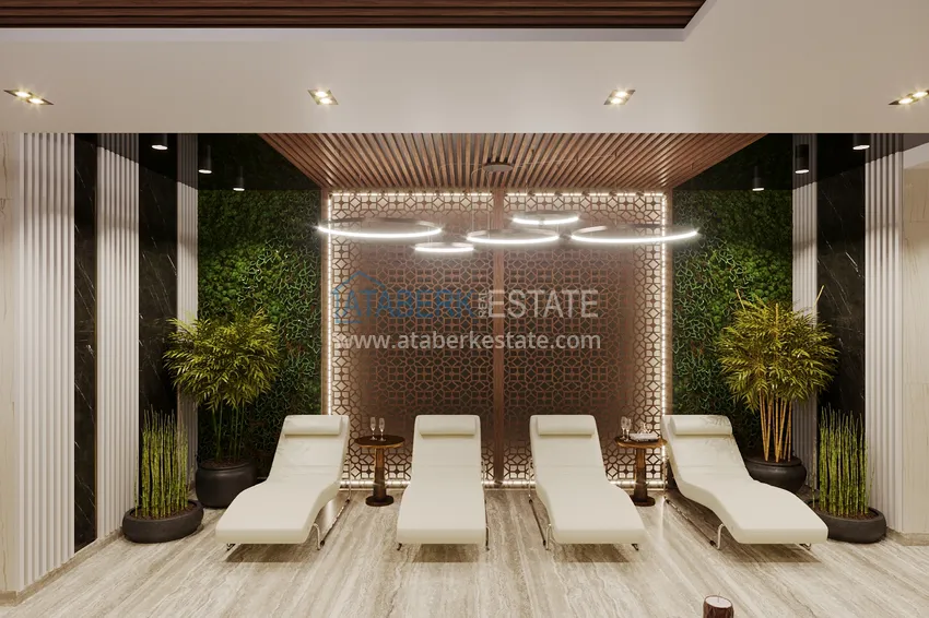 Новый инвестиционный проект жилого комплекса в Алании - район Тосмур 24 