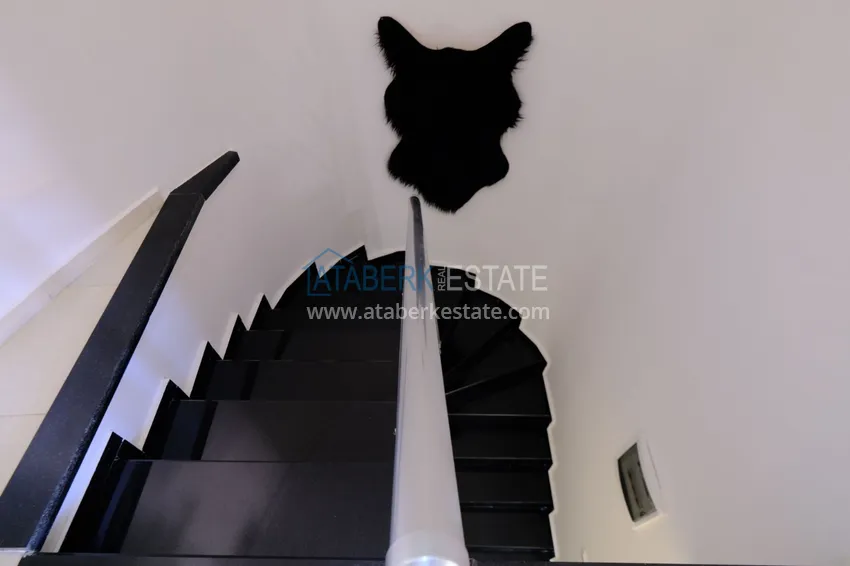 Приобрести Пентхаус-дуплекс в Махмутларе с мебелью и видом на море и горы 15 