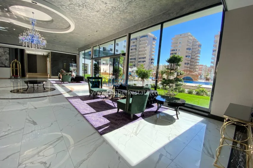 Квартиры в Махмутларе двухкомнатные полностью меблированные  16 