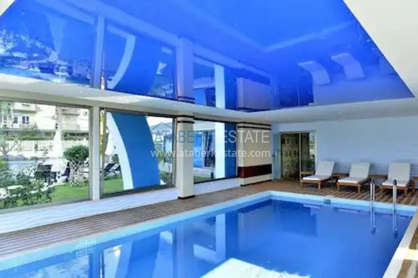 Квартира в Махмутларе с мебелью в комплексе премиум класса, на первой линии 19