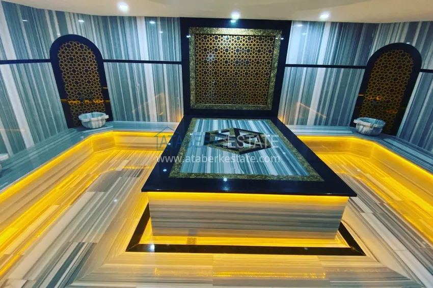 Квартира в районе Кестель с чистовой отделкой и видом на море 14 