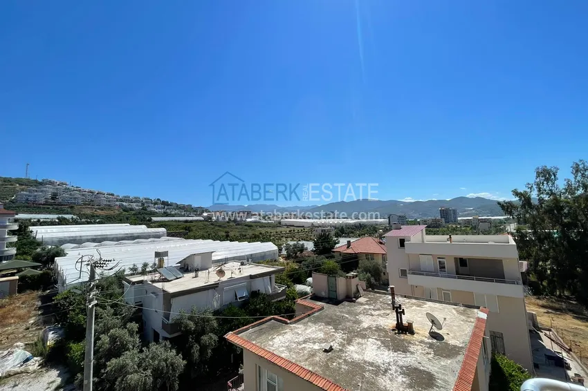 Приобрести Квартира в Алании - район Демирташ меблированная с видом на море и горы 14