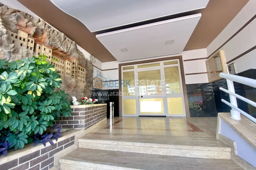 Видовая квартира в Алании район Джикджилли с мебелью в уютном комплексе 16