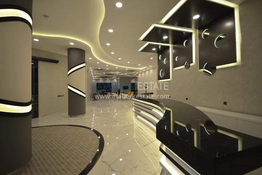 Квартира в Каргыджаке с мебелью и видом на море в элитном комплексе с частным пляжем 17 