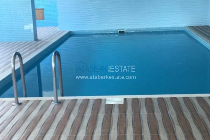 Квартира в Махмутларе меблированная с застекленным балконом и открытым видом на море 21 