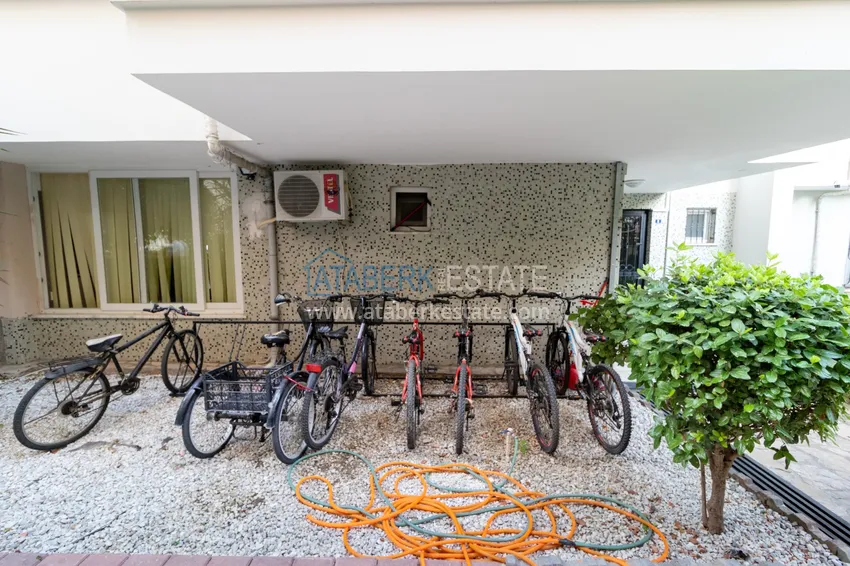 Квартира с мебелью и частичным видом на море в Махмутларе 9 