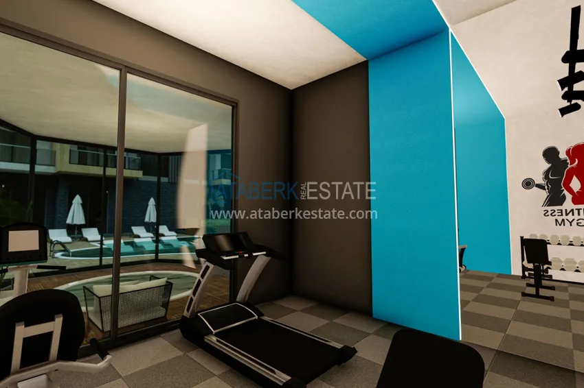 Новый проект комфортабельного жилого комплекса в Алании – район Оба 15